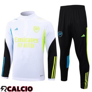 Insieme Tuta Calcio Arsenal Bianco 2023/2024