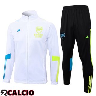 Insieme Tuta Calcio - Giacca Arsenal Bianco 2023/2024