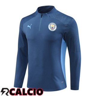 Felpa Allenamento Manchester City Blu Reale 2024/2025