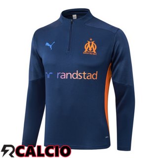 Felpa Allenamento Marsiglia OM Blu Reale 2024/2025