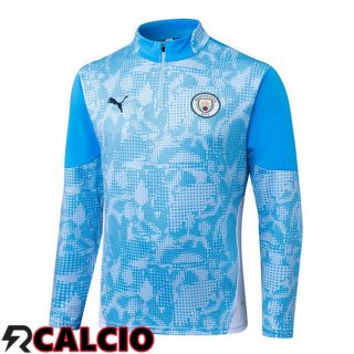 Felpa Allenamento Manchester City Blu 2025/2026