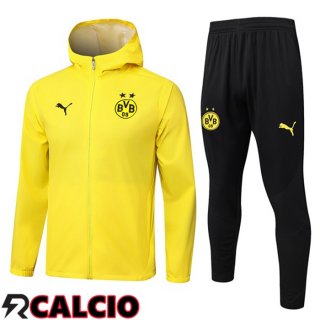 Tuta Calcio - Giacca A Vento Dortmund BVB Giallo 2025/2026