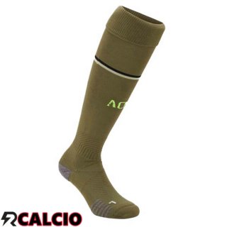 Terza Calzini Calcio AC Milan Marrone 2022/2023