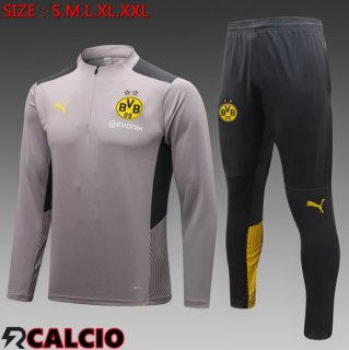 Insieme Tuta Calcio Dortmund BVB Bambino Grigio 2023/2024