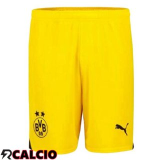 Seconda Pantaloncini Calcio Dortmund BVB Giallo 2023/2024