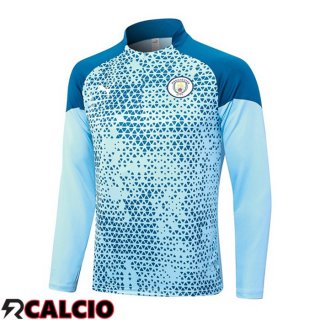 Felpa Allenamento Manchester City Blu 2023/2024