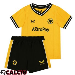 Prima Maglia Wolves Bambino Giallo 2023/2024