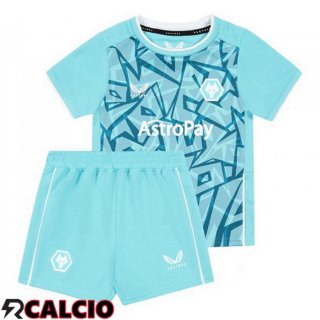 Terza Maglia Wolves Bambino Blu 2023/2024