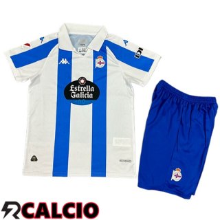 Prima Maglia Deportivo La Coruna Bambino 2024/2025