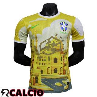 Maglie Calcio Brasile Edizione Speciale Giallo 2024/2025