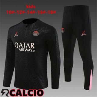 Insieme Tuta Calcio Paris PSG Bambino Nero 2024/2025