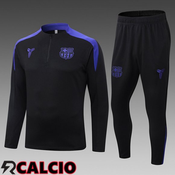 Insieme Tuta Calcio FC Barcellona Bambino Nero 2025/2026