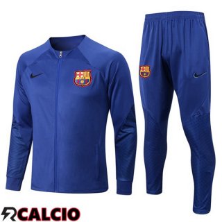 Tuta Calcio - Giacca FC Barcellona Blu 2022/2023