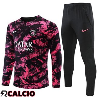 Tuta Calcio Paris PSG Rosa Nero 2022/2023