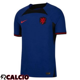 Seconda Maglia Paesi Bassi Blu Coppa del Mondo 2022