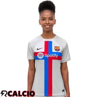 Terza Maglia FC Barcellona Donna Grigio 2022/2023