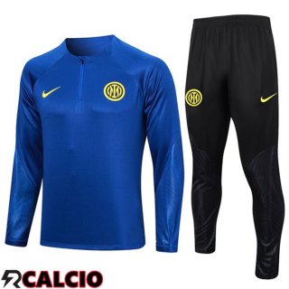 Insieme Tuta Calcio Inter Milan Blu 2023/2024