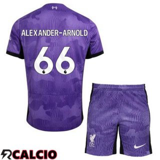 Terza Maglia FC Liverpool (ALEXANDER-ARNOLD 66) Bambino Viola 2023/2024