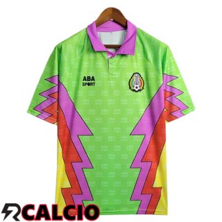 Maglie Calcio Messico Retro Portiere Verde/Viola