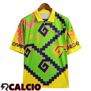 Maglie Calcio Messico Retro Portiere Verde/Giallo