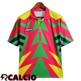 Maglie Calcio Messico Retro Portiere Verde/Rosso 1998