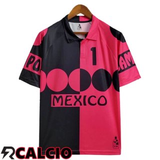 Maglie Calcio Messico Retro Portiere Nero/Rosa 1998