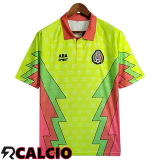 Maglie Calcio Messico Retro Portiere Verde/Blu