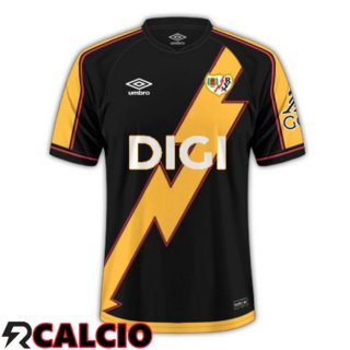 Terza Maglia Rayo Vallecano Nero Giallo 2025/2026