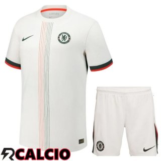 Seconda Insieme Maglia Chelsea + Pantaloncini 2025/2026