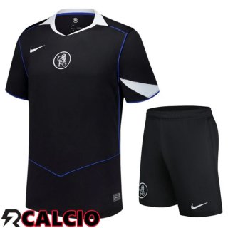 Terza Insieme Maglia Chelsea + Pantaloncini 2025/2026