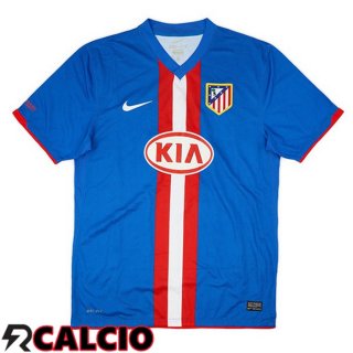 Seconda Maglia Atletico Madrid Retro Blu 2010-2011
