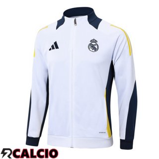 Giacca Calcio Real Madrid Bianco 2024/2025