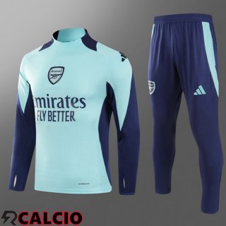 Insieme Tuta Calcio Arsenal Bambino Blu 2024/2025