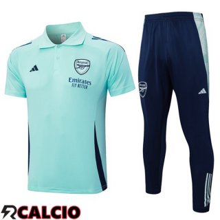 Insieme Polo Arsenal + Pantaloni Verde 2024/2025