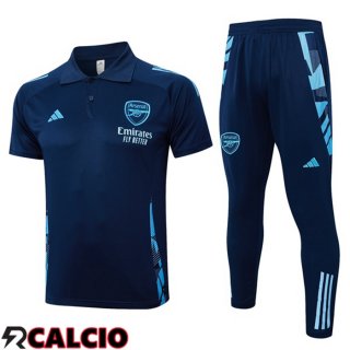 Insieme Polo Arsenal + Pantaloni Blu Reale 2024/2025