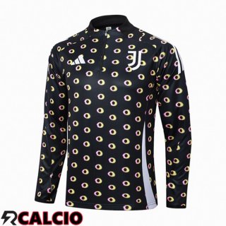 Felpa Allenamento Juventus Nero 2024/2025