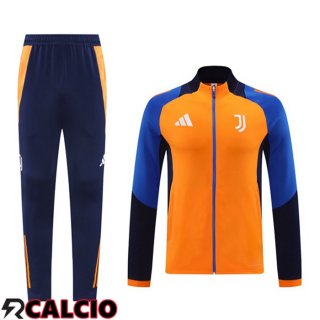 Insieme Tuta Calcio - Giacca Juventus Arancia 2024/2025