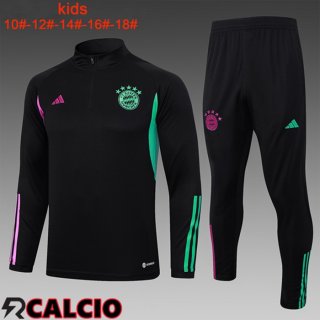 Insieme Tuta Calcio Bayern Monaco Bambino Nero 2023/2024