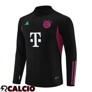 Felpa Allenamento Bayern Monaco Nero 2023/2024