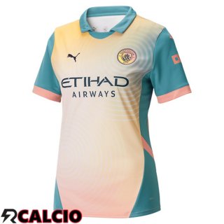 Maglia Manchester City Donna Quarto 2024/2025