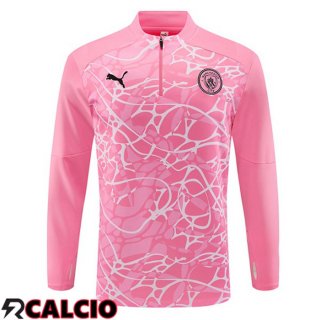 Felpa Allenamento Manchester City Rosa 2024/2025
