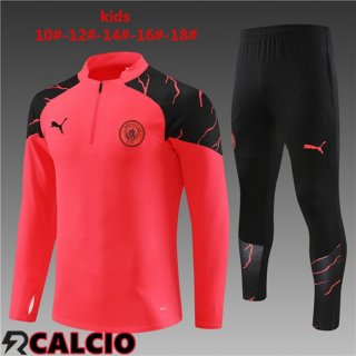 Insieme Tuta Calcio Manchester City Bambino Rosso 2023/2024