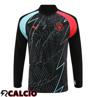 Felpa Allenamento Manchester City Nero 2023/2024