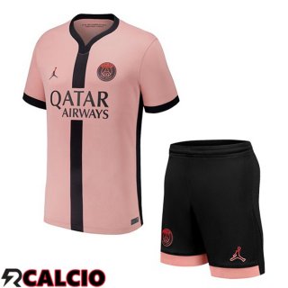 Terza Maglia Paris PSG Bambino Rosa 2024/2025