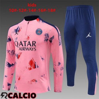 Insieme Tuta Calcio Paris PSG Bambino Rosa 2024/2025