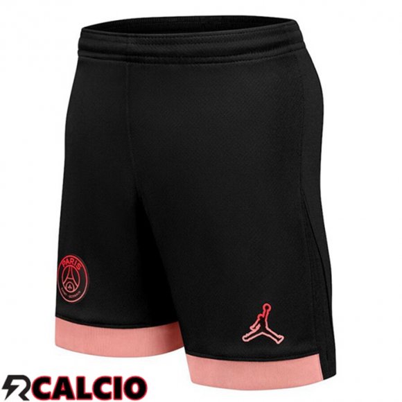 Terza Pantaloncini Calcio Paris PSG Nero 2024/2025