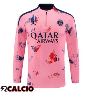 Felpa Allenamento Paris PSG Rosa 2024/2025