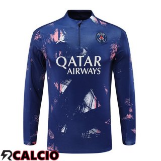 Felpa Allenamento Paris PSG Blu Reale 2024/2025
