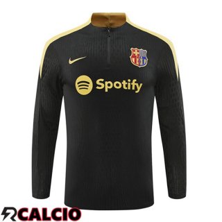 Felpa Allenamento FC Barcellona Nero 2024/2025