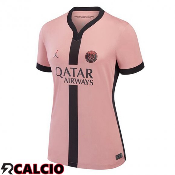 Terza Maglia Paris PSG Donna Rosa 2024/2025